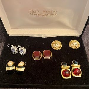Joan rivers pierced earring collection